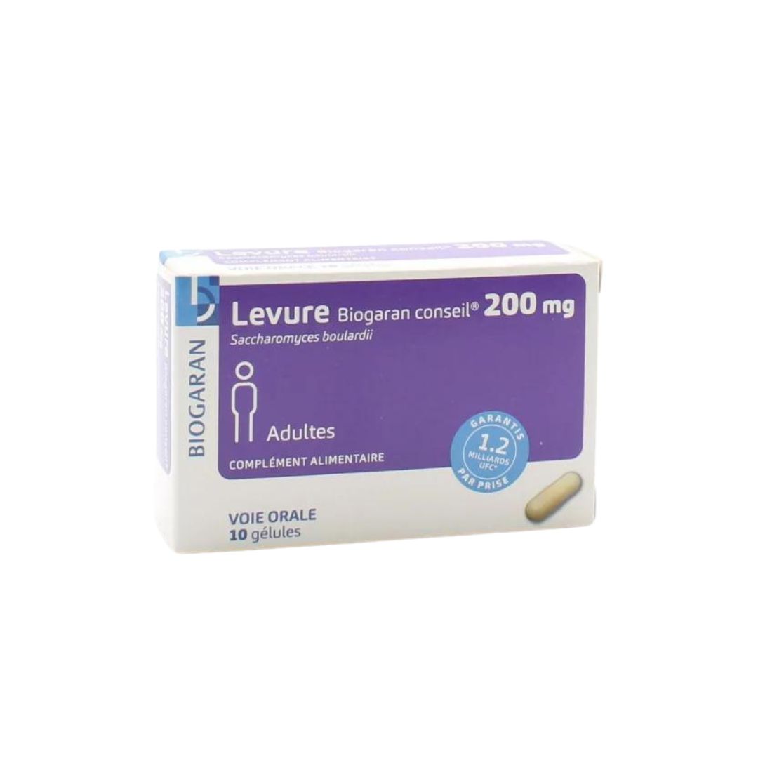 image Levure Biogaran Conseil ® 200mg Boite 10